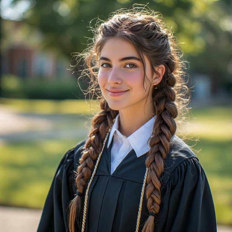 Best Long Hair Graduation