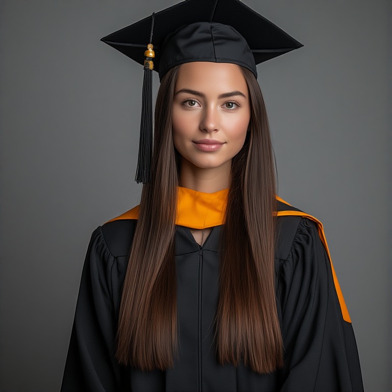 Best Long Hair Graduation