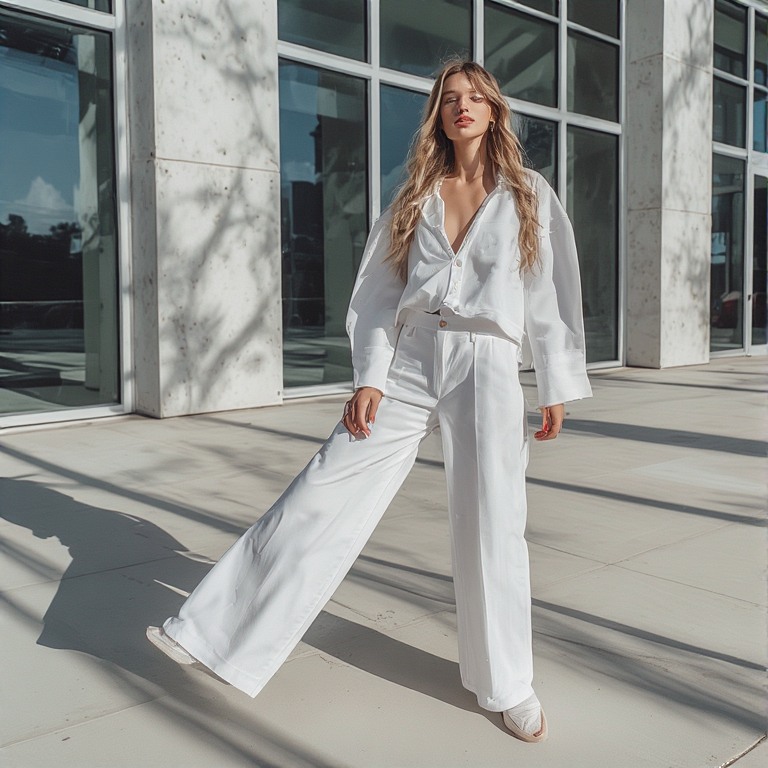 Summer Wide Leg Pants