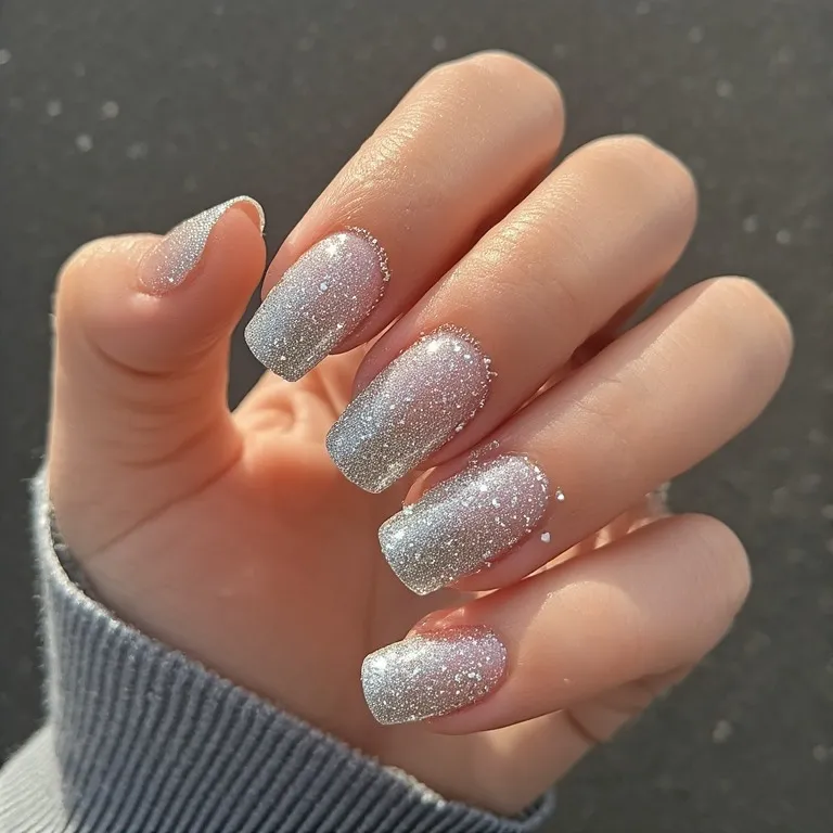 Modern French Tip Vacation Nails