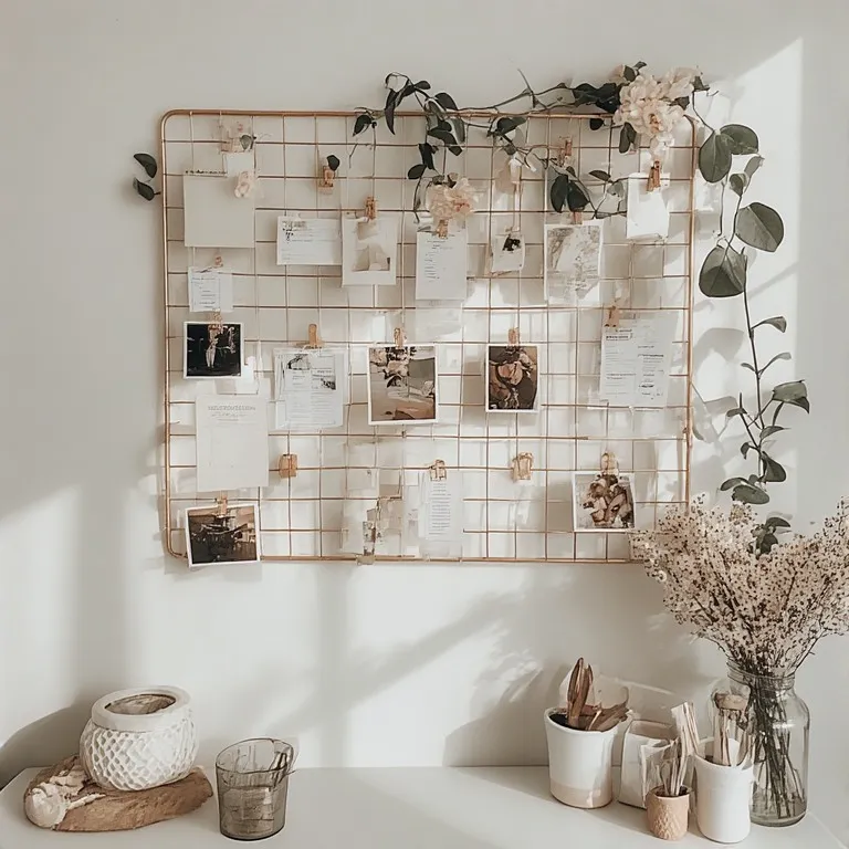 DIY Chic Wall Organizer
