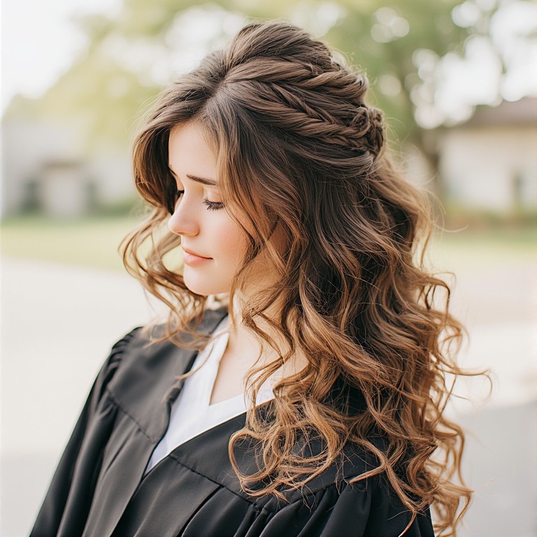 Best Long Hair Graduation