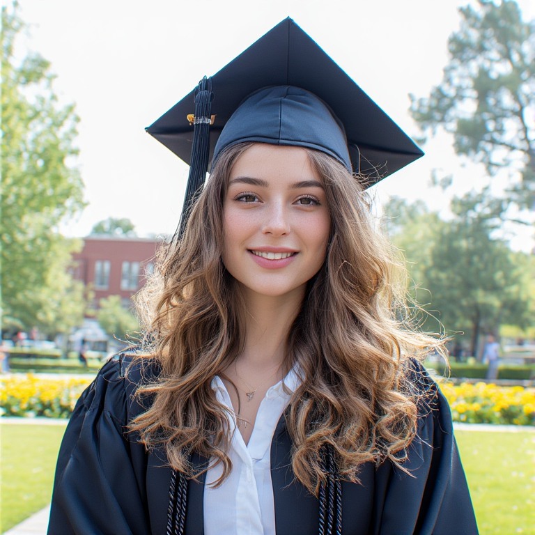Best Long Hair Graduation