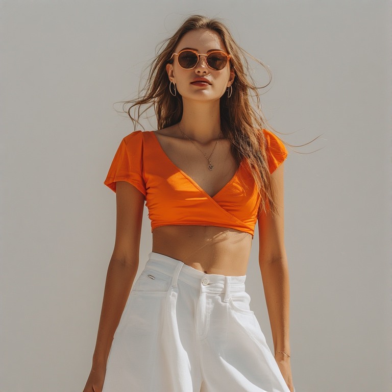 Bold Color Summer Outfit