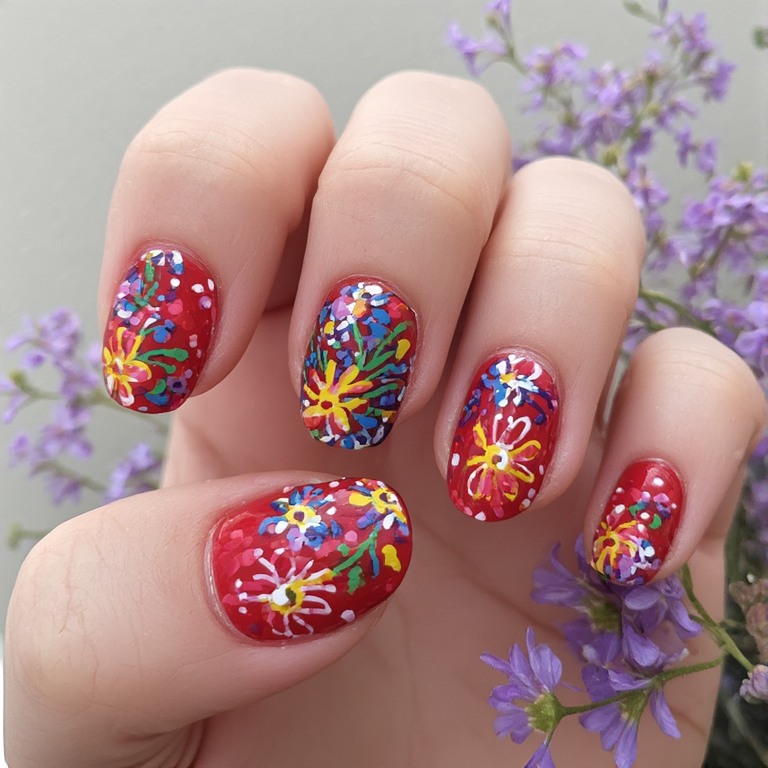 Best Red Spring Nails