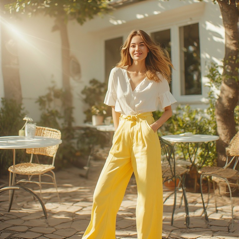 Summer Wide Leg Pants