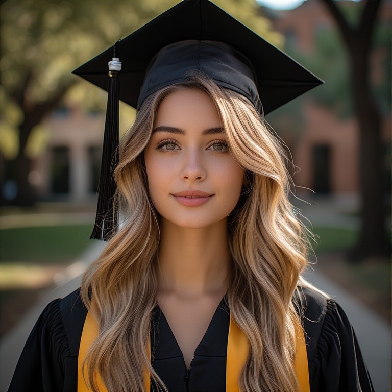 Best Long Hair Graduation