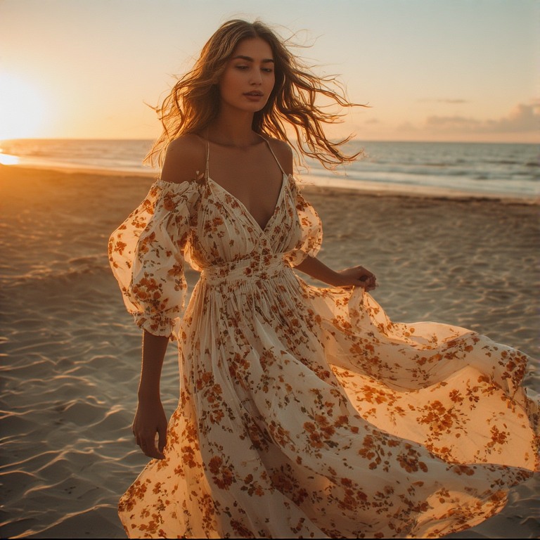 Floral Cotton Dresses