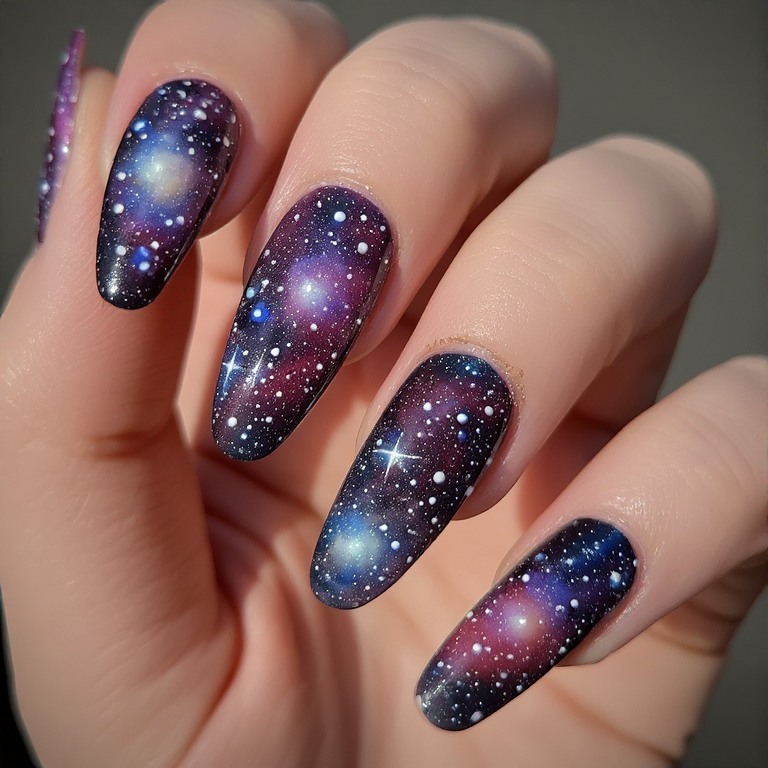Futuristic Stiletto Nails