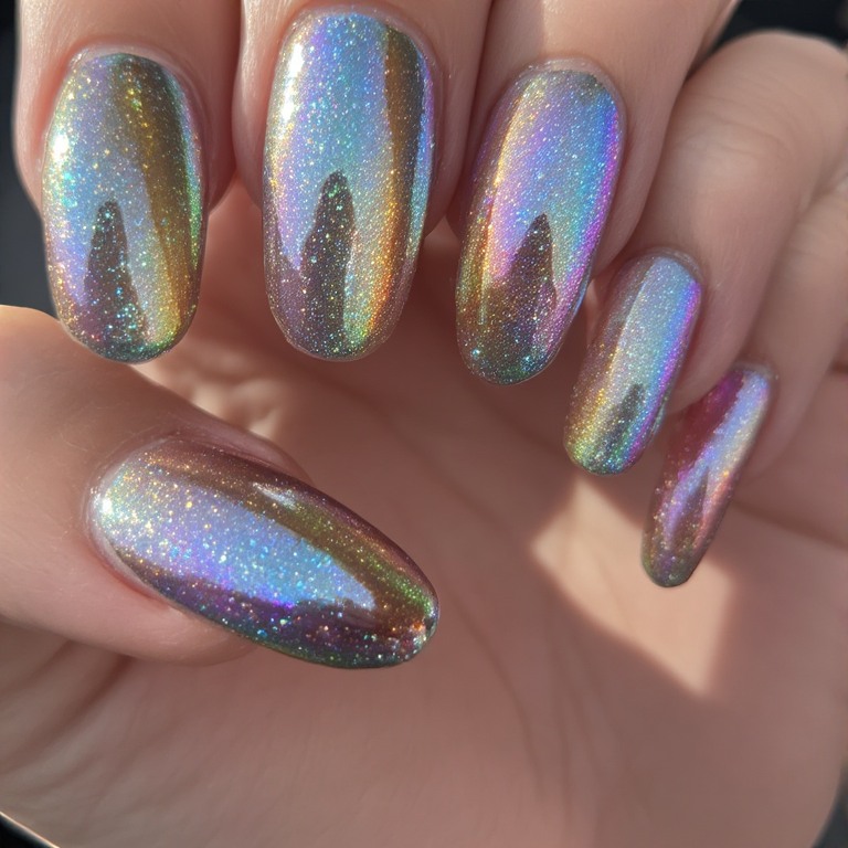 Futuristic Stiletto Nails