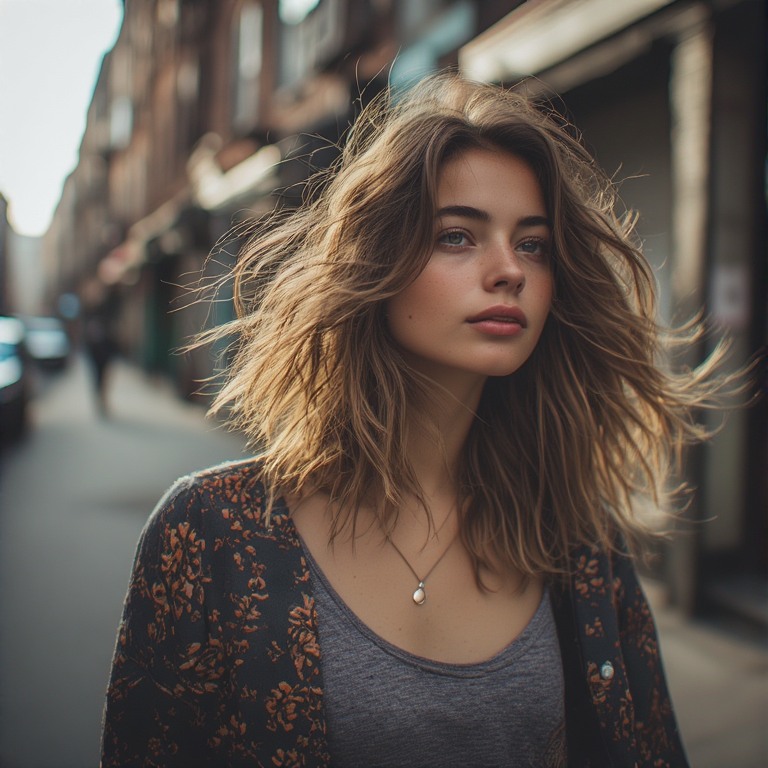 Voluminous Shag Hairstyles