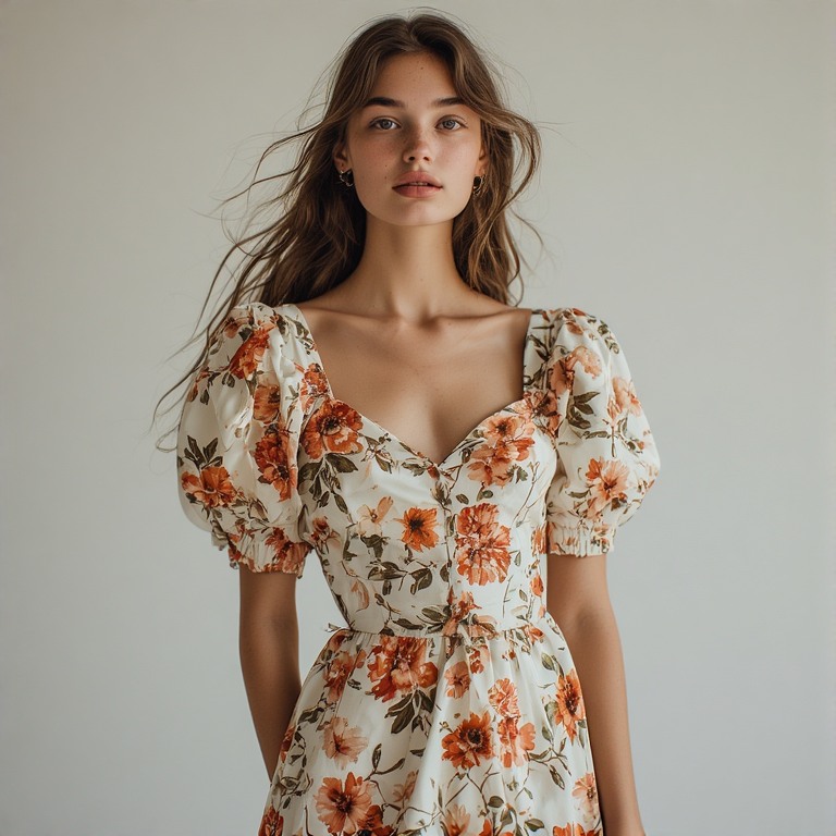 Floral Cotton Dresses
