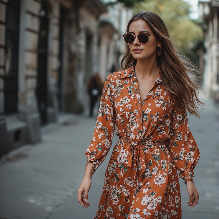 Floral Cotton Dresses