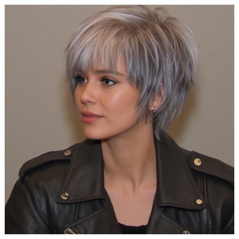 Voluminous Shag Hairstyles