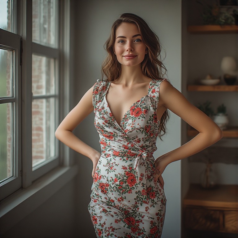 Floral Cotton Dresses