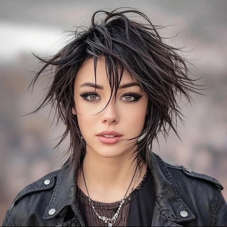 Voluminous Shag Hairstyles