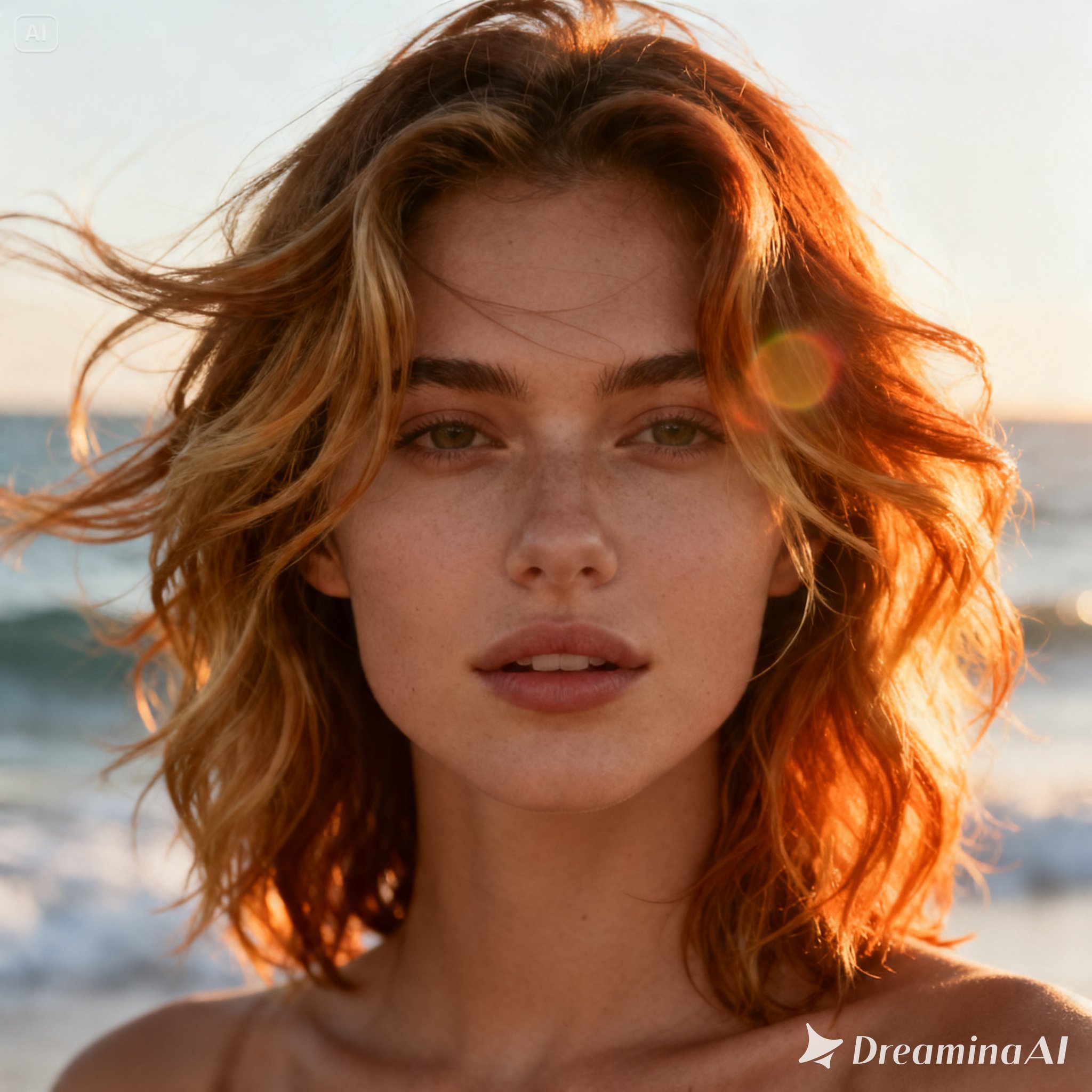 Vibrant Spring Mid Length Haircut