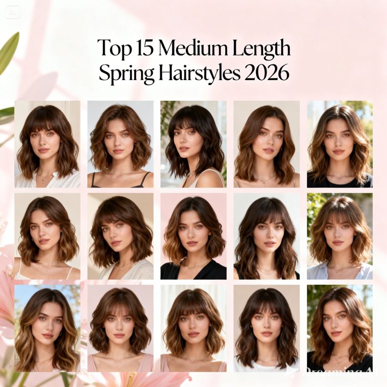Cane Spring Medium Top 15 Awesome Medium Length Spring Hairstyles 2026